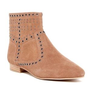 French Connection Charlene grommet suede bootie